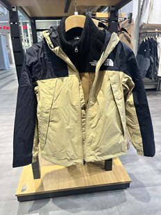 TheNorthFace/北面儿童Antora冲锋衣抓绒三合一防水外套 8AKB