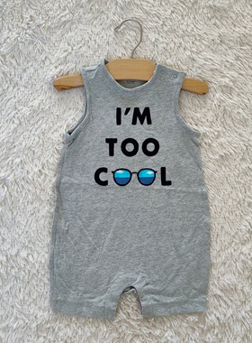 Gap婴幼儿休闲连体哈衣爬服 202707