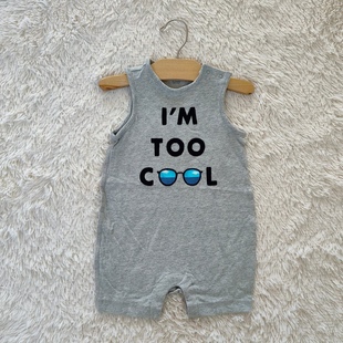 Gap婴幼儿休闲连体哈衣爬服 202707