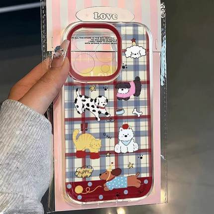 波点红袜猫咪适用苹果17/16pro手机壳华为pura70/p50潮mate60红米note11女OPPOreno13/9/8小米14/vivos12/s15