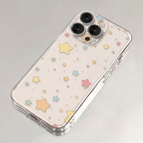 波点星星文艺适用苹果17promax手机壳iPhone16/15新款华为mate70时尚pura80女Reno14全包vivos19荣耀100小米