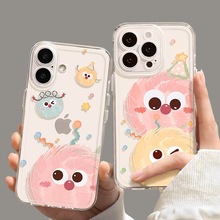 夏天爆款适用iPhone16promax手机壳新款苹果15/14/13/12pro/11超薄透明x/xr/xs/max女可爱16/i7p/8plus保护套