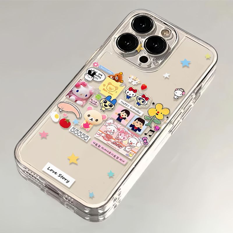 轻松熊kt玩偶手机壳适用苹果16