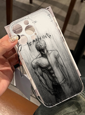 涂鸦健身适用苹果16promax手机壳iPhone17/12小米15/14/11荣耀100华为p50红米k70女opporeno13新款vivox60s10