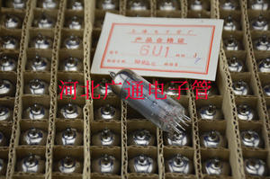 冲冠  全新上海6U1电子管J级单价2元