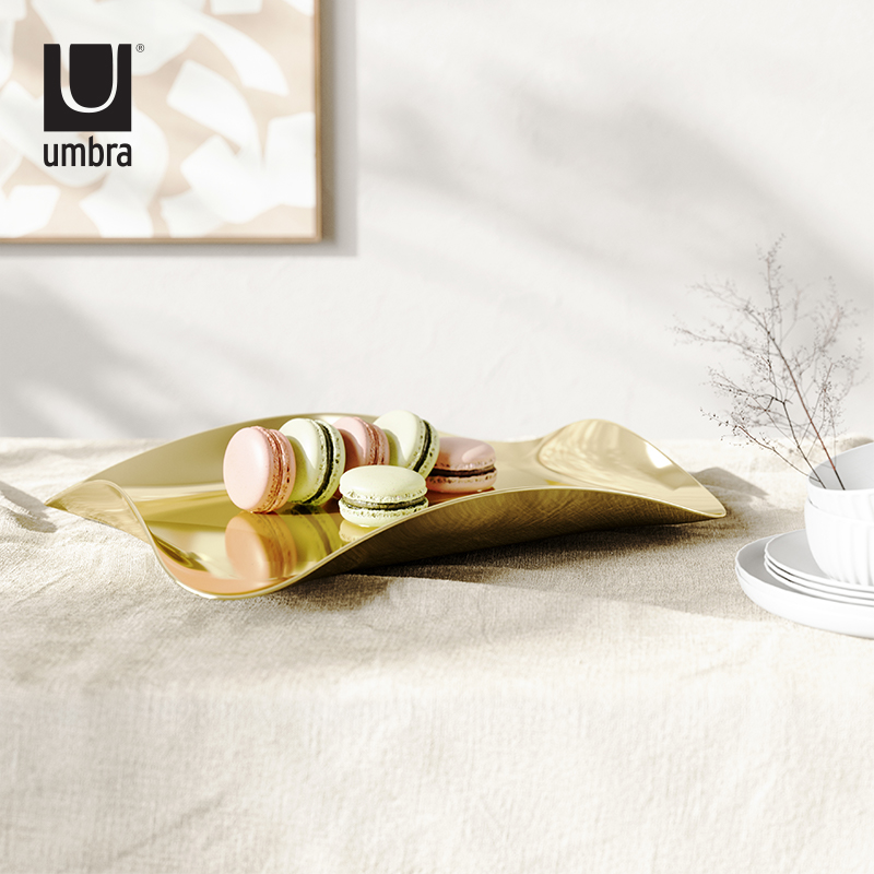 Umbra简约水果果盘化妆品托盘