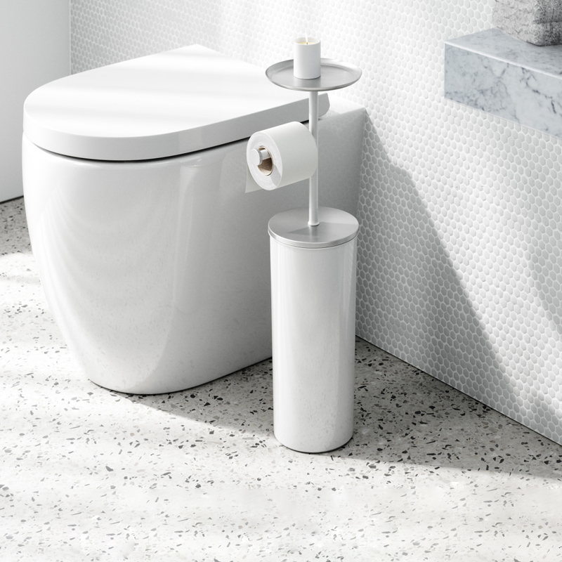 加拿大umbra防水免打孔纸巾架