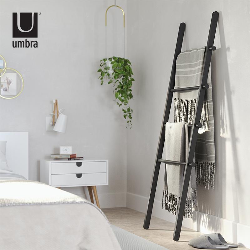 Umbra衣帽架置地式毛巾架