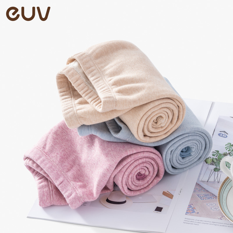 euv 儿童保暖裤男女童加绒秋裤小孩加厚棉毛裤中小童冬季绒裤棉裤