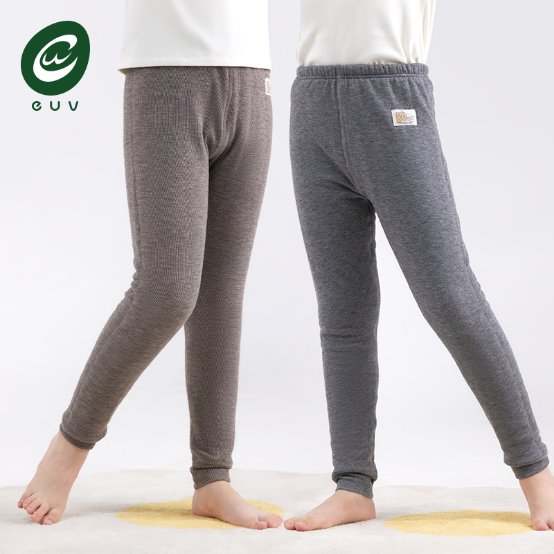 euv女童秋裤保暖裤秋冬