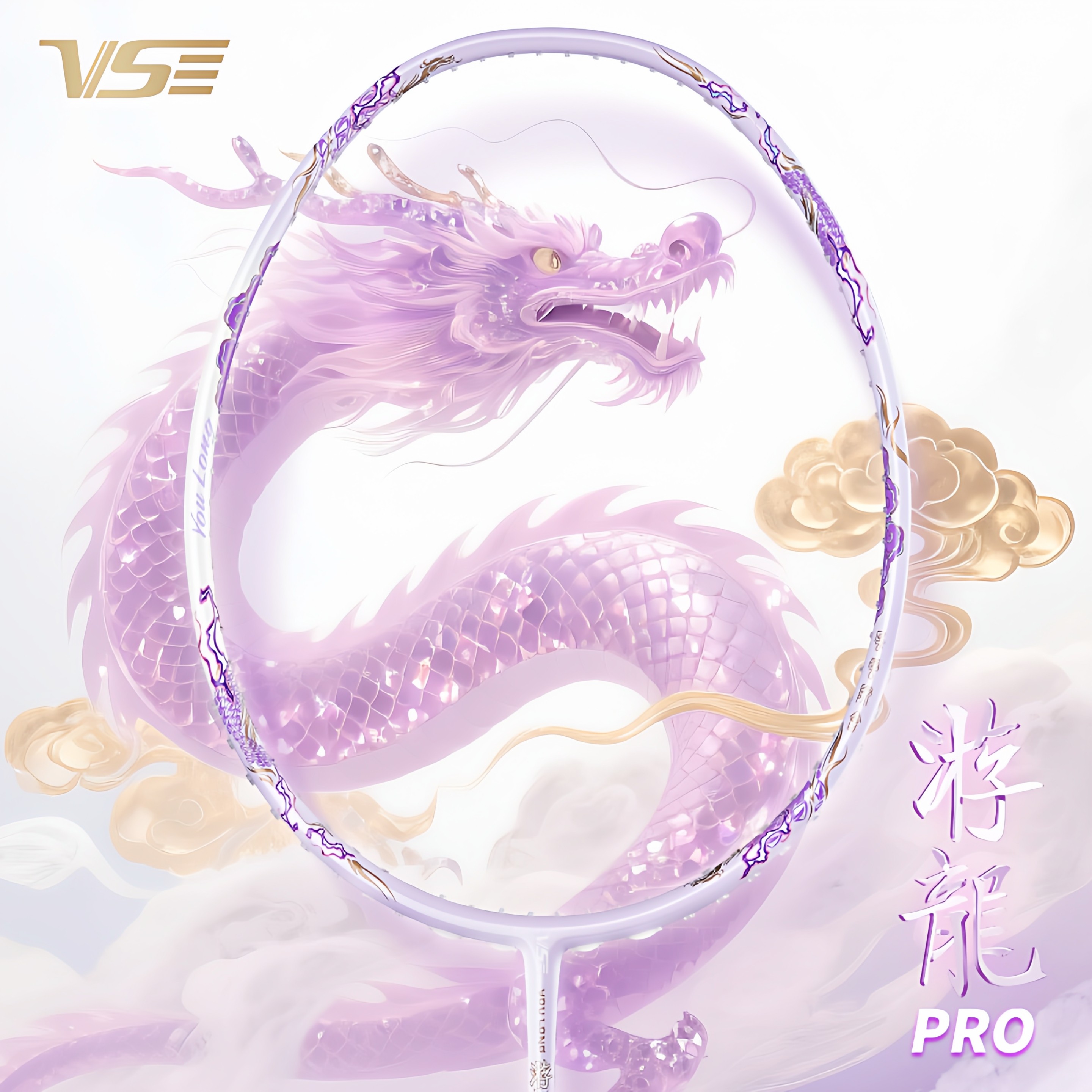 VS威臣游龙PRO羽毛球拍