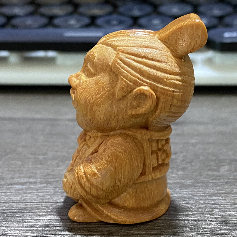 兵马俑文官俑摆件家居摆件创意木