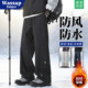 PALM休闲裤 加绒保暖加厚宽松工装 男2025新款 WASSUP 冬季 美式 裤 子