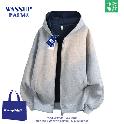 WASSUPPALM卫衣男款2025新款春