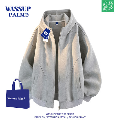 WASSUPPALM卫衣男款2025新款春