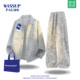 PALM运动服套装 男款 2025新款 WASSUP 春秋扎染宽松大码 休闲一整套