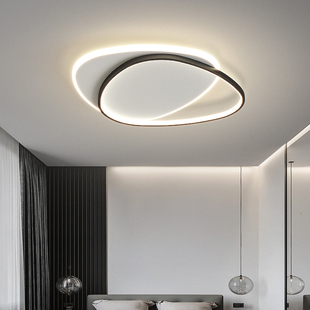 现代简约2025年新款流行灯具极简主灯超薄房间卧室主卧书房吸顶灯