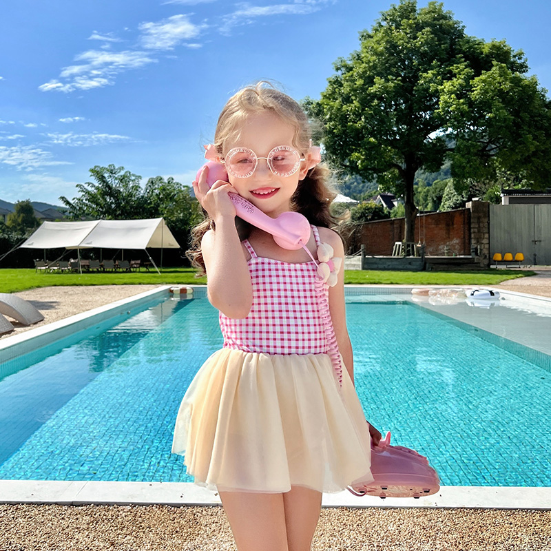 2024泳衣汐诗威连体儿童