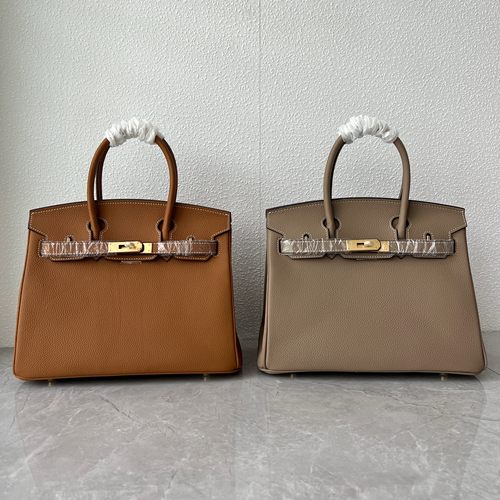 订单高品质togo头层牛皮30cm铂金包欧美时尚手提包真皮单肩斜跨包