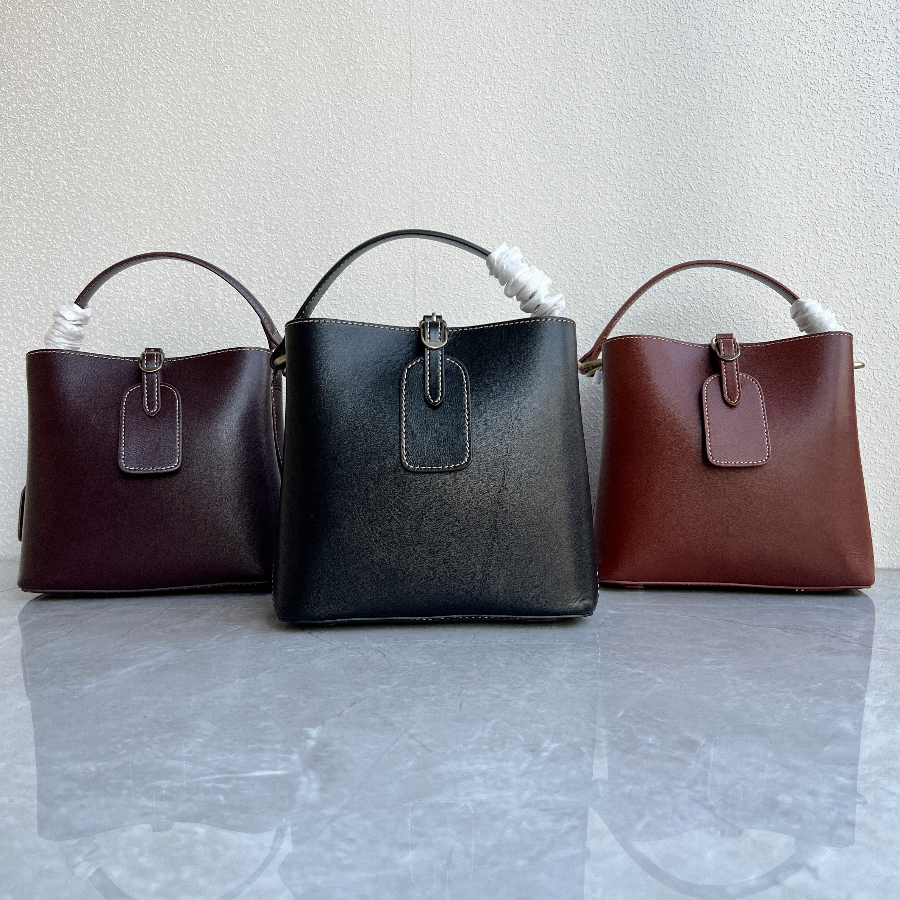 水桶包手提斜跨欧美时尚女包