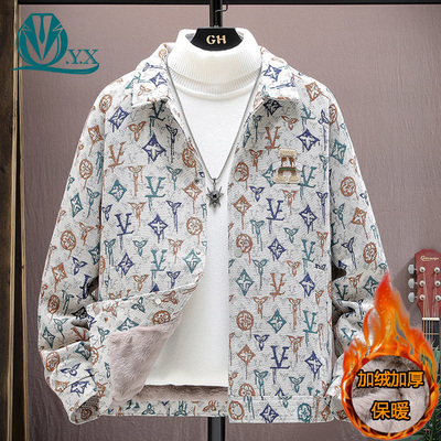 潮牌男装夹克外套男士秋冬季