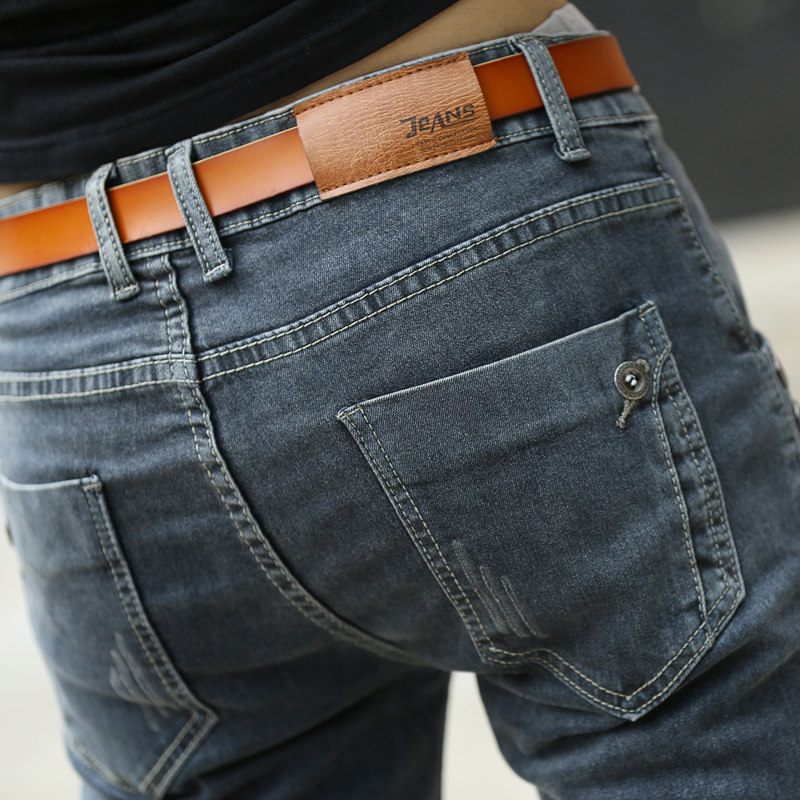 Jeans pour adolescent pieds Slim pour Quatre saisons - Ref 1462381 Image 3