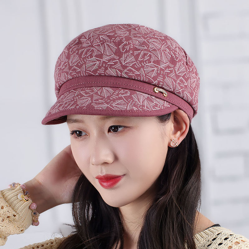 鸭舌帽女士春秋季贝雷帽时尚中软沿包边妈妈帽休闲逛街可折叠布帽,服饰配件/皮带/帽子/围巾,帽子,淘宝优惠券,粉丝福利购,淘宝优惠卷