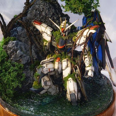 镜花水月万代mg鱼缸自由场景