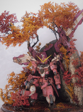 √镜花水月√高达万代MG正义高达自由无限MB鱼缸PG代工AZA初号机