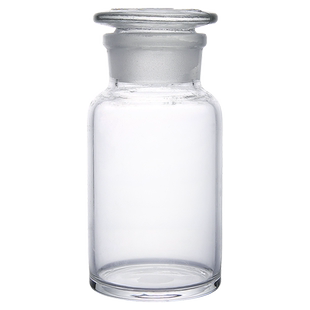 广口玻璃试剂瓶 白色棕色大口玻璃瓶茶色药剂瓶酒精碘伏瓶60 125 250 1000 2500 5000 10000 20000ml实验室