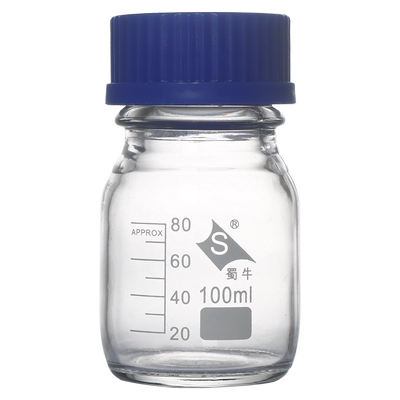 蜀牛正品蓝盖试剂瓶丝口瓶试剂瓶