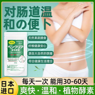 非小粉丸乐康膏片 日本便卜夜间植物酵素益生菌膳食纤维素噗噗片