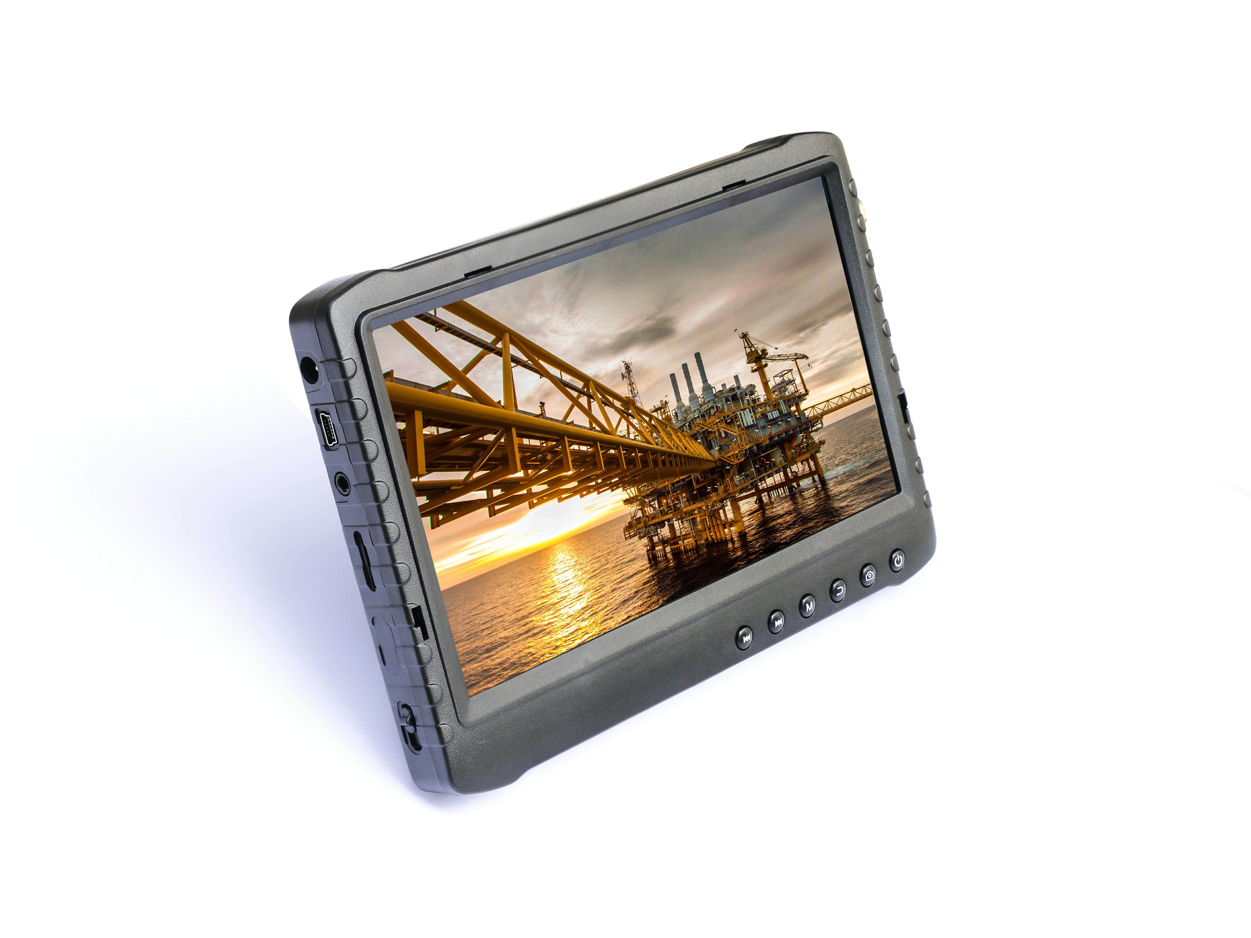 7寸ips录像监控dvr屏幕tvi cvi ahd av模拟信号源高清wyfpv显示屏