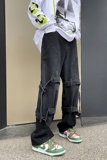 现货直播品质春款飘带拖地牛仔裤B342-NK730-P60控78，男装牛仔裤，电商B342
