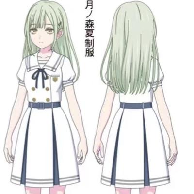 BanDream mygo月之森夏服全员仓田真白cos服装制服水手服