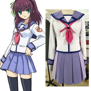空之境 Angel Beats!天使的心跳cos服 芳冈由依 Cosplay 仲村由理