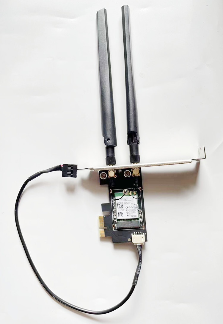 MINI PCI-E转台式机PCI-E转接卡 迷你PCIE千兆双频无线WIFI  867M