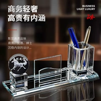 Держатель для ручек, модная коробка для хранения с гравюрой, делается под заказ, с печатью вашего логотипа, подарок на день рождения