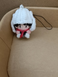 成品双高胎周边钩织挂饰钥匙扣挂件毛线娃娃钥匙扣书包挂件礼物