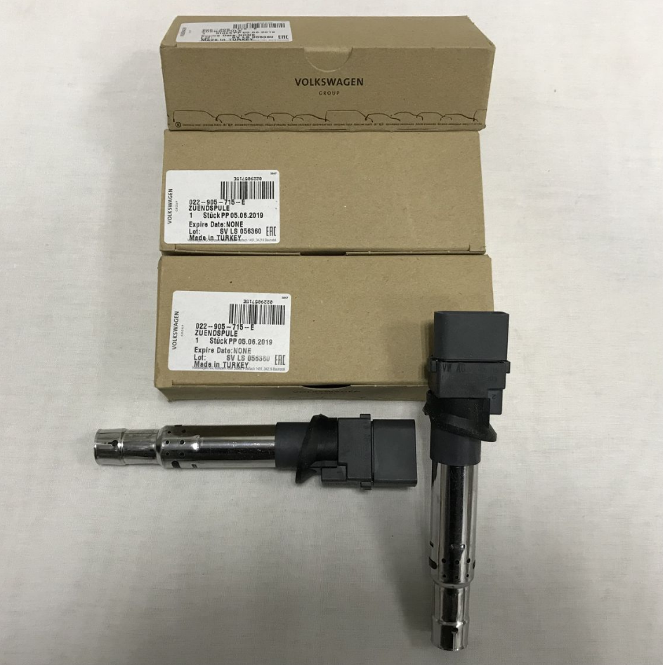 奥迪q73.6辉腾途锐3.23.6保时捷卡宴点火线圈 原装正厂022905715e