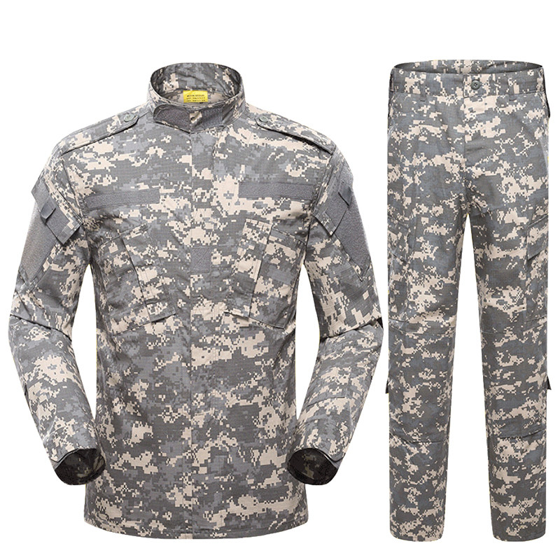 美军二代迷彩服战术套装外军野战acu迷彩套服cs拓展活动军训服男