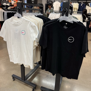 犇犇运动Nike/ 男子短袖针织透气休闲半袖T恤HJ3407-010-100