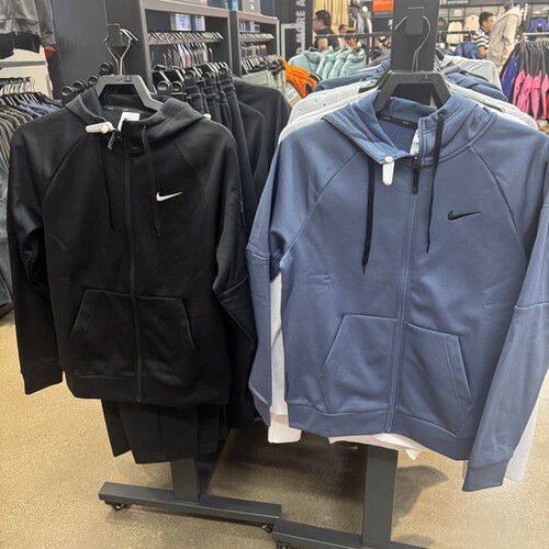 犇犇运动Nike/男子秋冬季加绒保暖休闲连帽外套DQ4831-010-491
