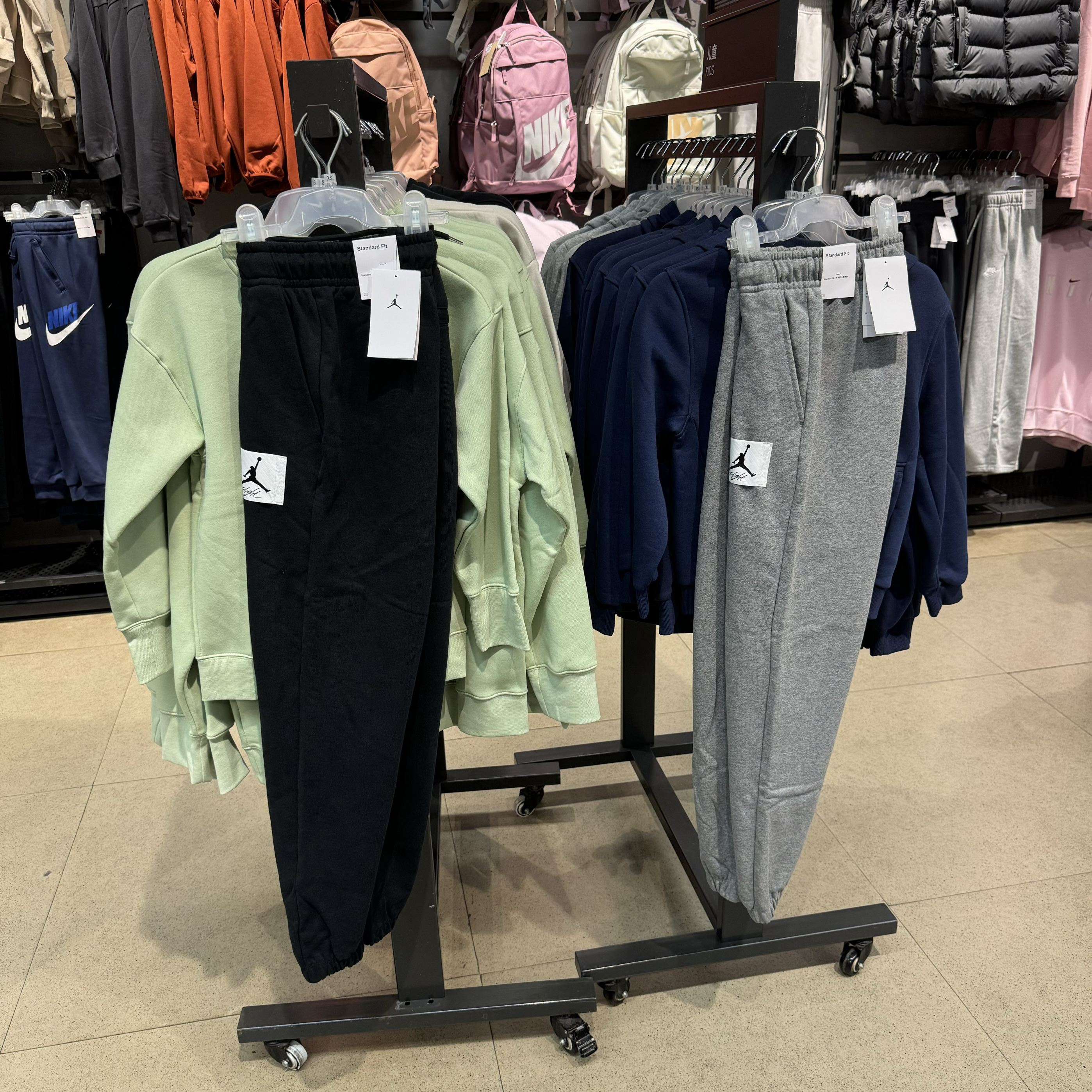 犇犇运动Nike/耐克 JORDAN男子不加绒针织训练休闲保暖长裤DQ7469