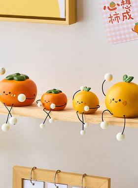 可爱吊脚娃娃小摆件家居饰品桌面入户玄关客厅电视柜洞洞板儿童房