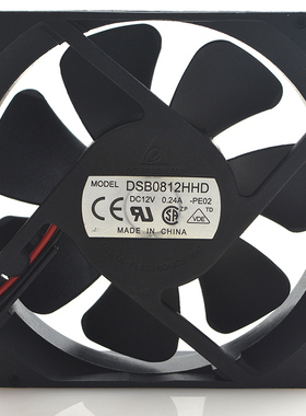 原装 DSB0812HHD 台达 8020 12V 0.24A 2线 含油机箱散热风扇