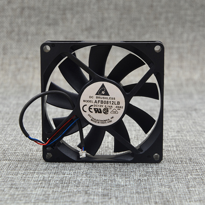 台达 AFB0812LB 8015 12V 0.14A 8CM/厘米 超静音 散热风扇
