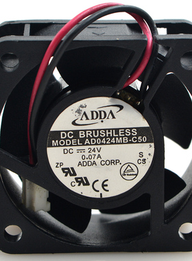 原装ADDA AD0424MB-C50 24V 0.07A 4020 双滚珠变频器风扇