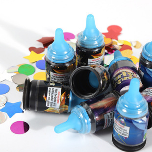 新年手持小拉炮节日圣诞节气氛礼炮庆典用品儿童玩具彩带生日