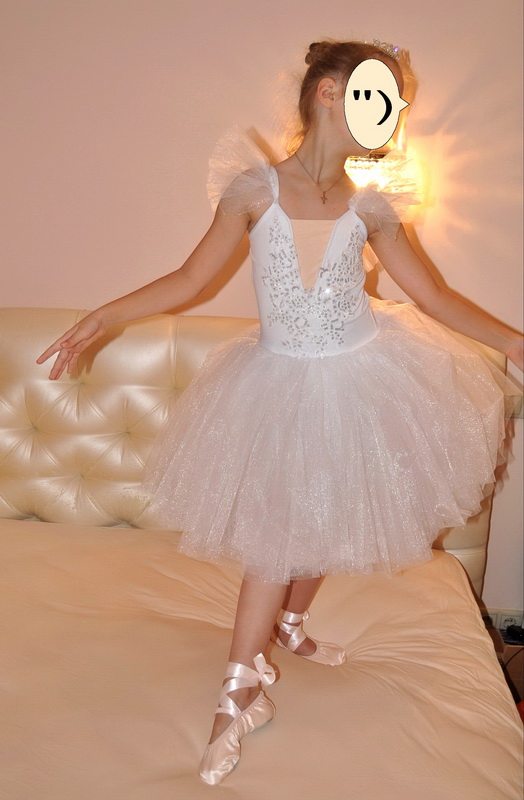 六一儿童芭蕾舞裙小天鹅亮片女童表演软纱裙新款少儿蓬蓬裙演出服